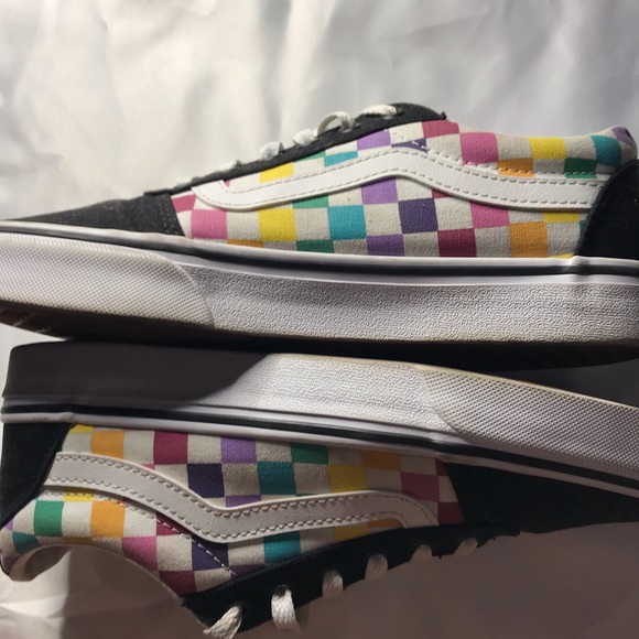 Muti color lace up old school vans - Picture 6 of 7